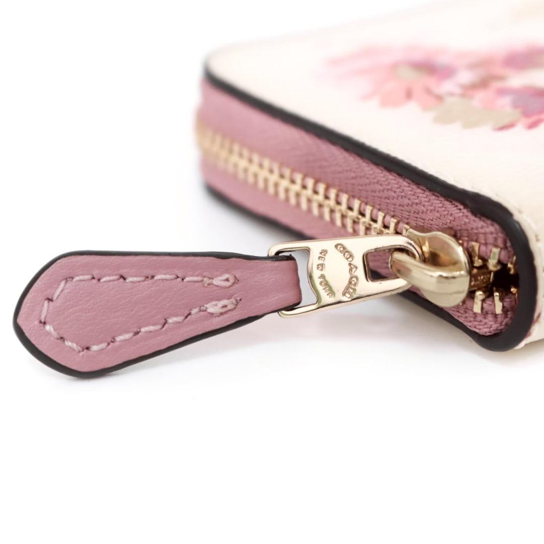 未使用級✨ COACH 花柄 ケース 小銭入れ カードケース ピンク