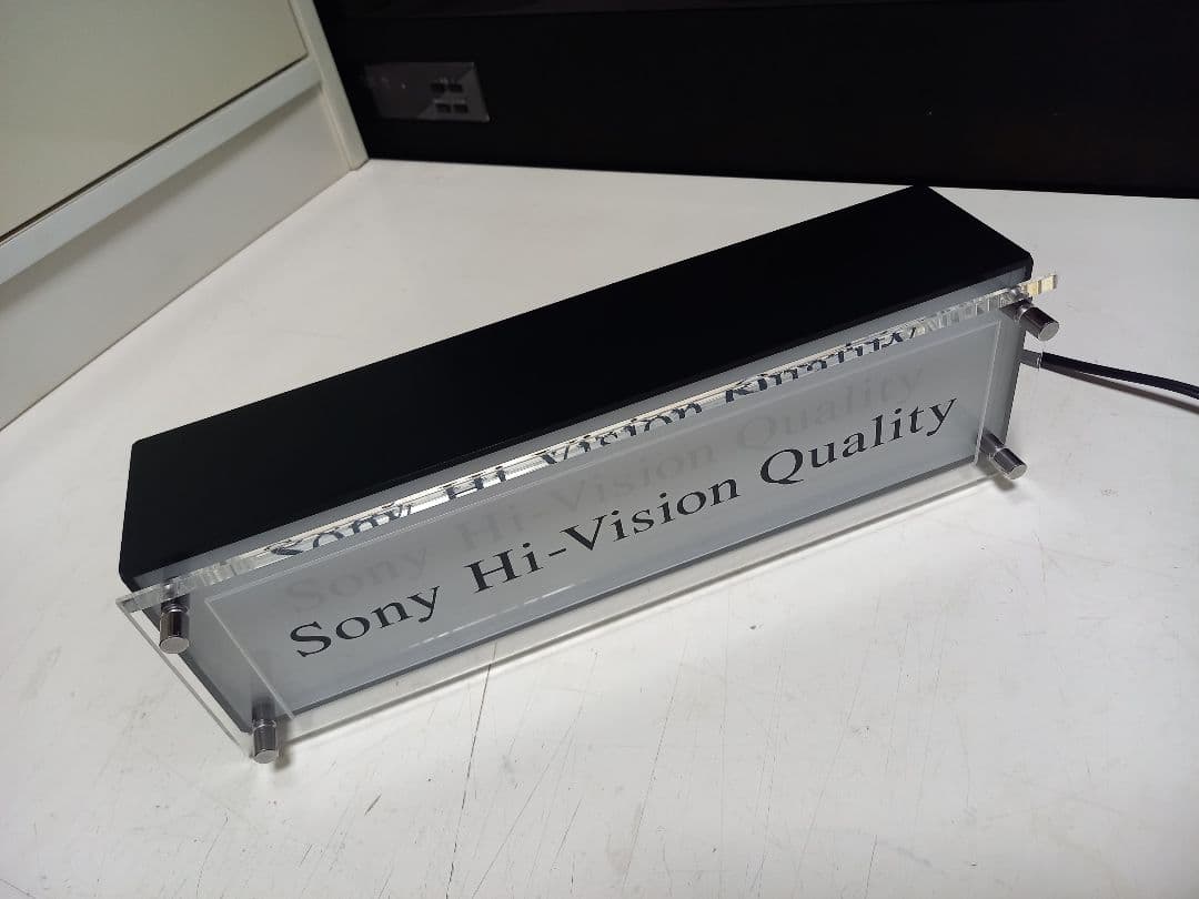 希少　SONY　ノベルティ　ディスプレイ　電光看板　ネオンサイン　非売品