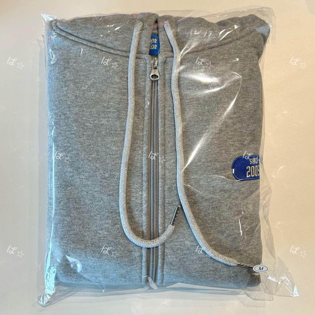 SUPER JUNIOR フーディー ジップアップパーカー　Mサイズ