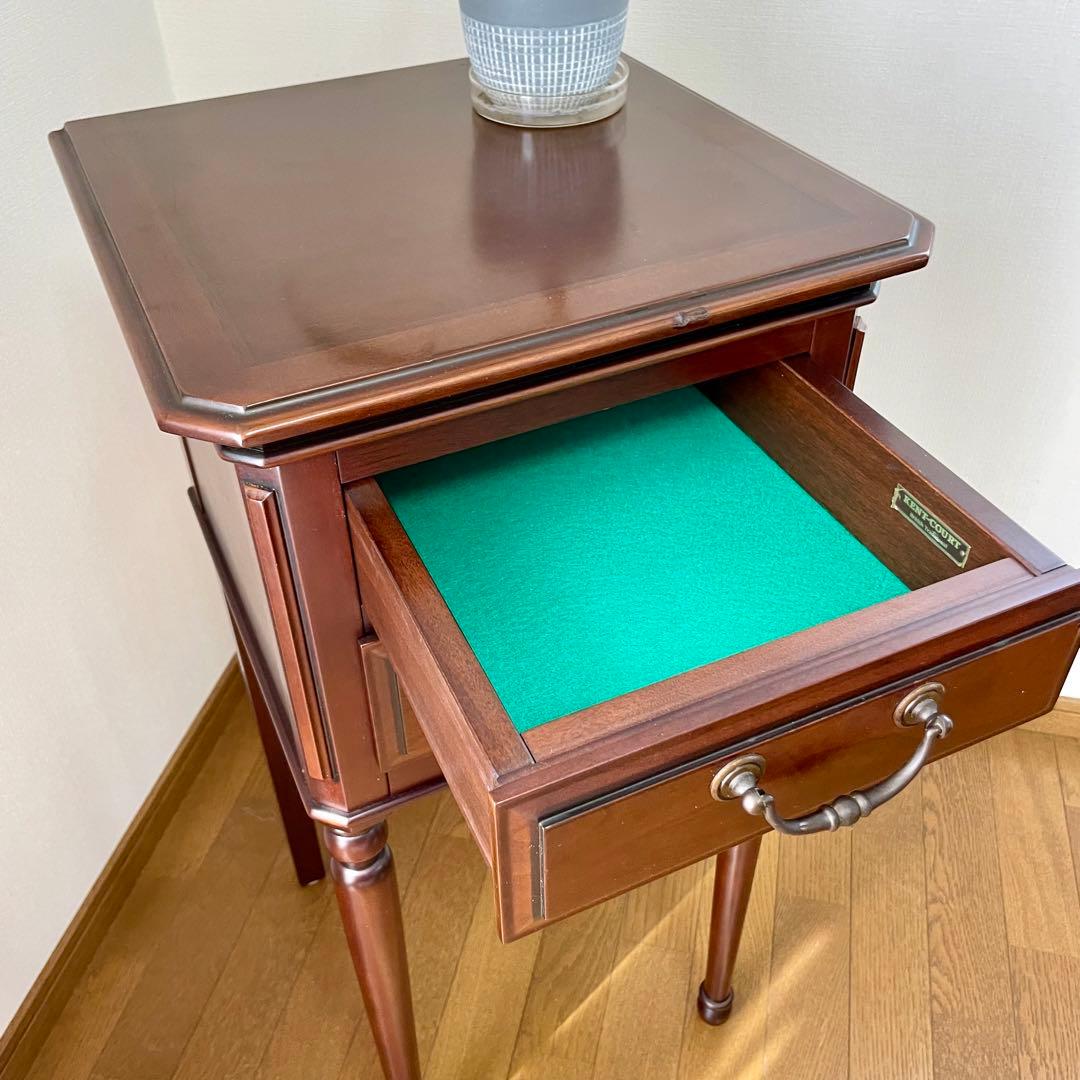 マルニ木工】KENT COURT アンティーク 電話台 飾り棚【Maruni】