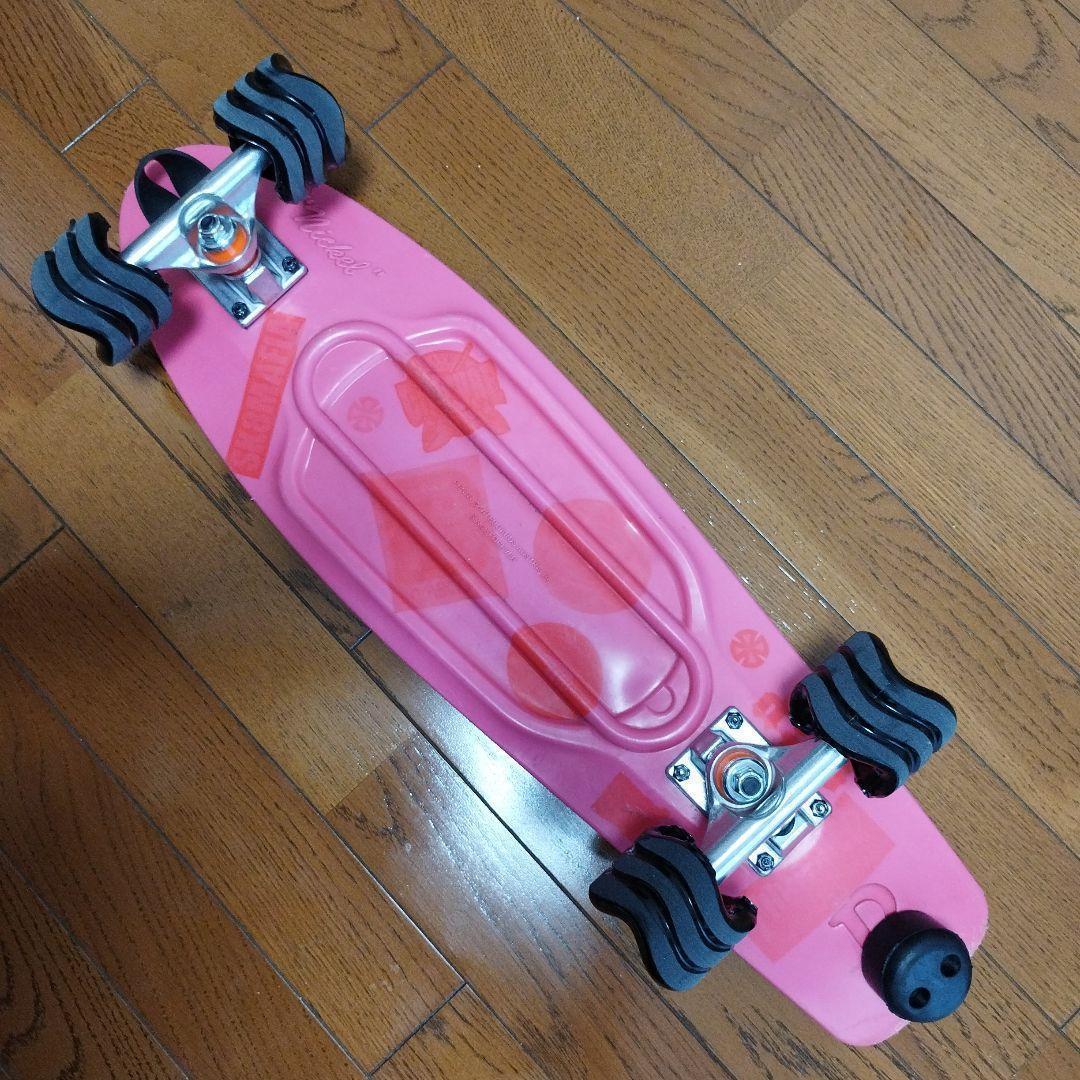 ペニー ニッケル 27インチ ピンク スケートボード コンプリート