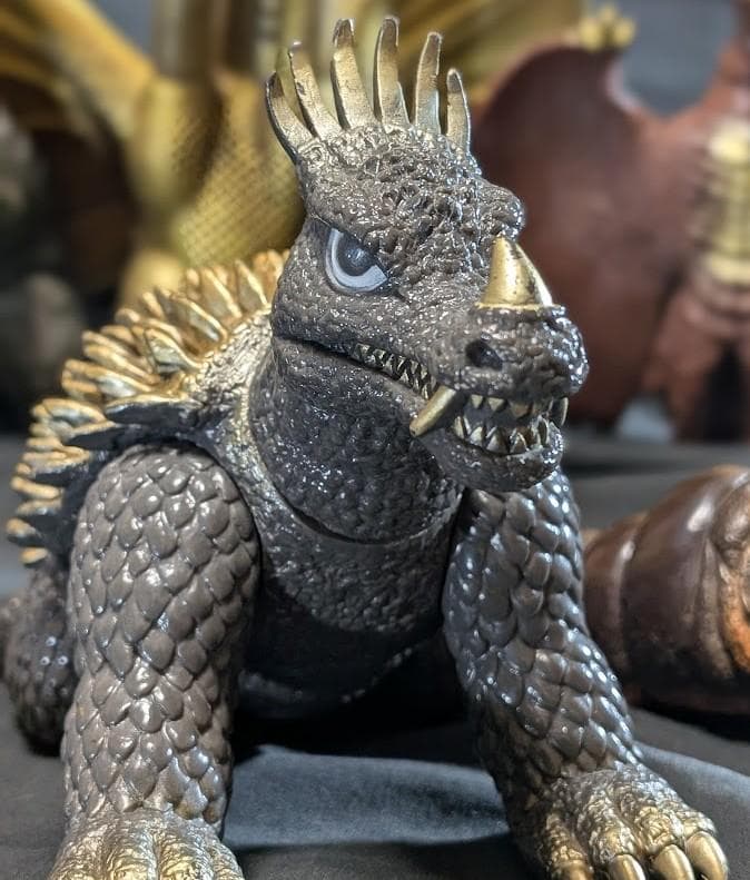 昭和ゴジラ・キングギドラ・モスラ・ラドン・バラゴン他（バンダイ）ソフビ６体セット