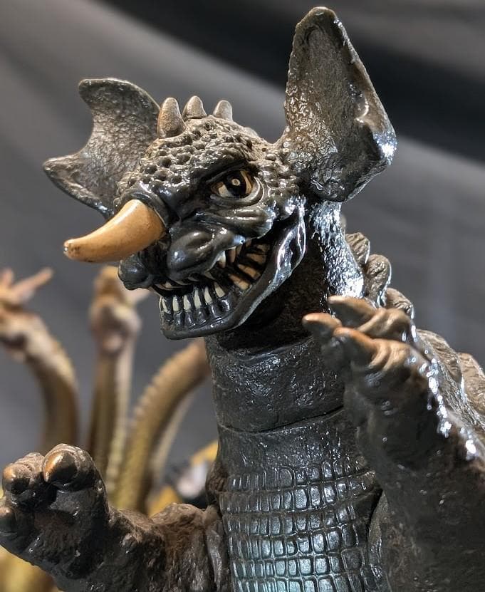 昭和ゴジラ・キングギドラ・モスラ・ラドン・バラゴン他（バンダイ）ソフビ６体セット