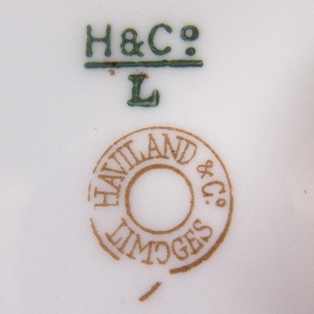 【激レア】H&C アビランド リモージュ 飾り皿/プレート フランスアンティーク