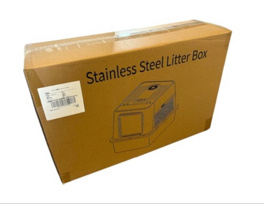 99％の消臭率✨猫トイレ 自動脱臭 大型 本体 ステンレス 自動空気清浄