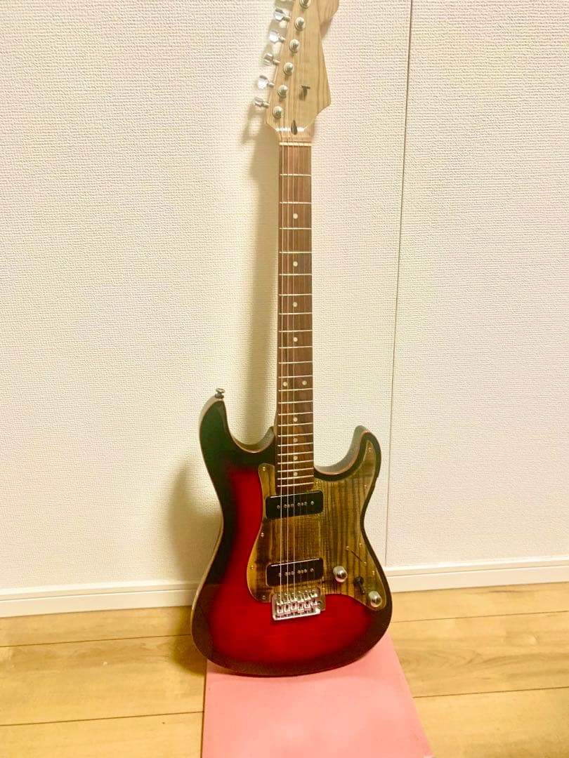 エレキギター コンポーネント　p90 D'Angelico ディアンジェリコ Deluxe DC P-90 Satin Trans Wine エレキ