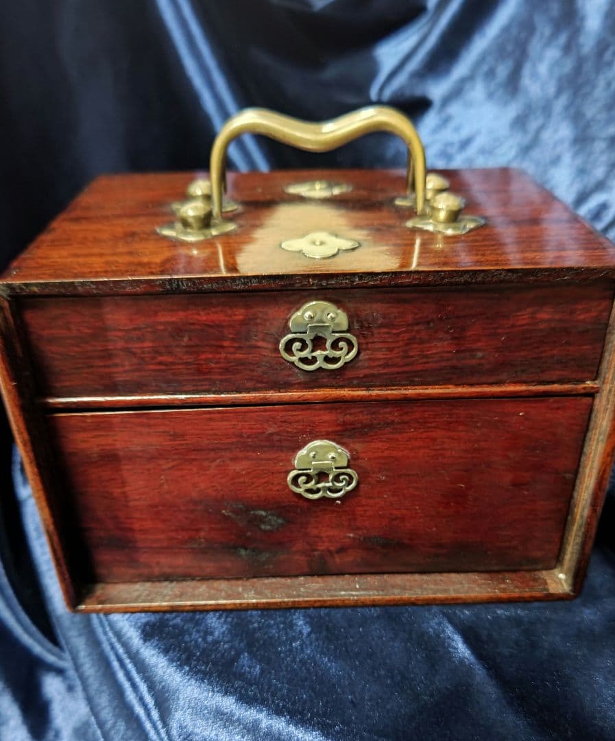 麻雀牌 骨牌 アンティーク 木箱 最高級 レトロ 竹牌 時代物 希少