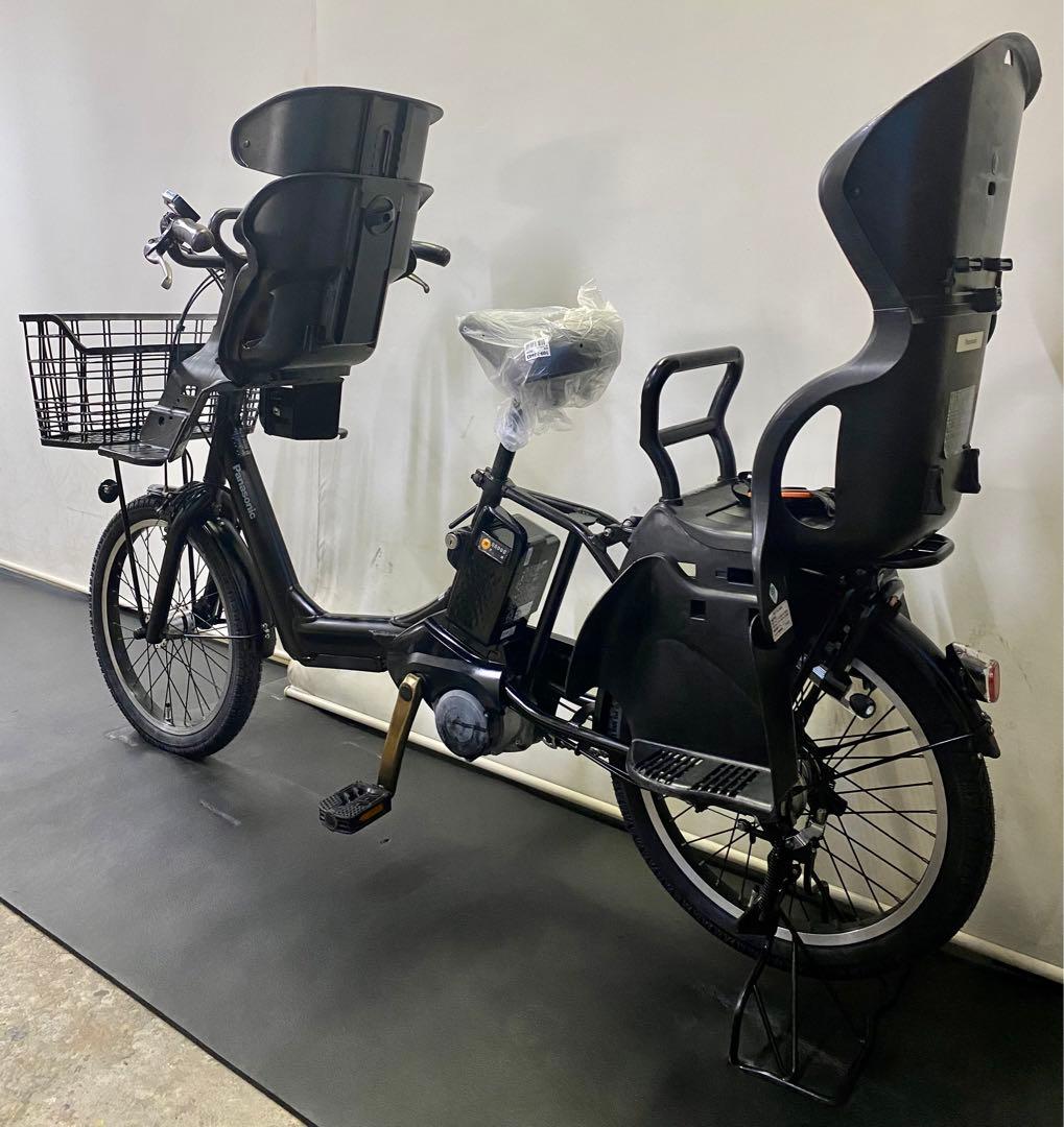 1年保証 電動アシスト自転車新型パナソニックギュットミニ20インチ 黒色