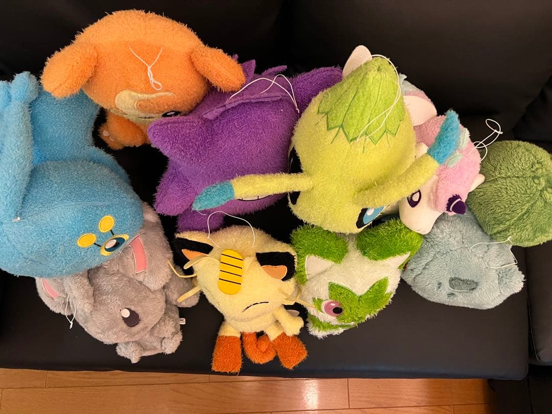 ポケットモンスターのぬいぐるみ9体セット