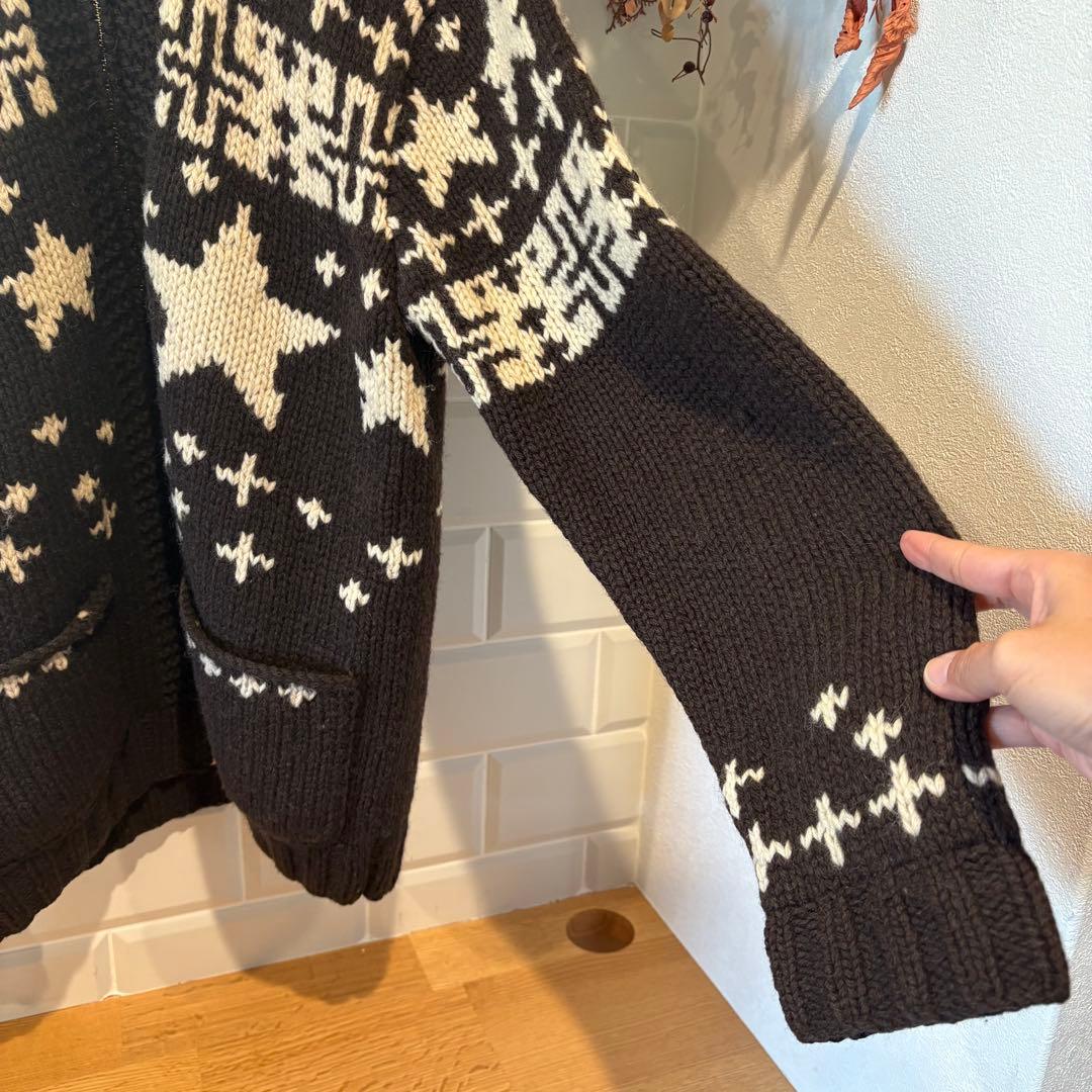 PaulSmith ポールスミスジーンズ✨スター フルジップ カウチンセーター