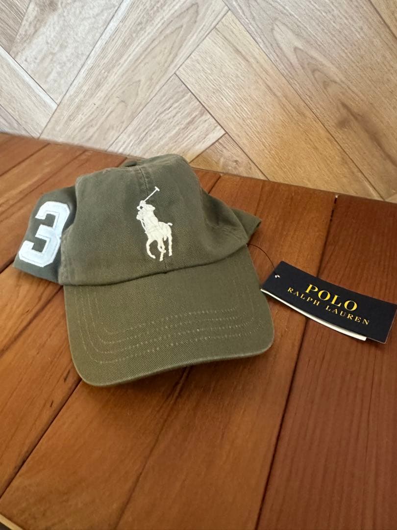 Shii　　　【新品未使用】ラルフローレン　キャップ ラルフローレン キャップ レザーストラップ 即完売