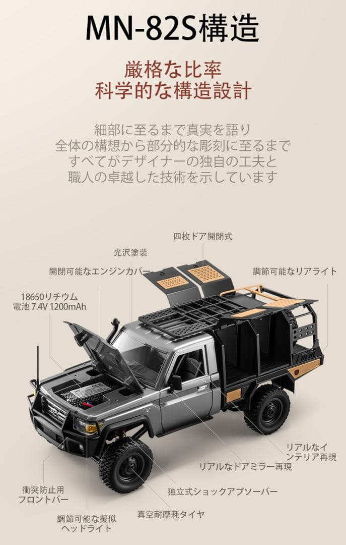 ラジコンカー TOYOTA 1/12 四輪駆動 技適取得済 ラジコンカー