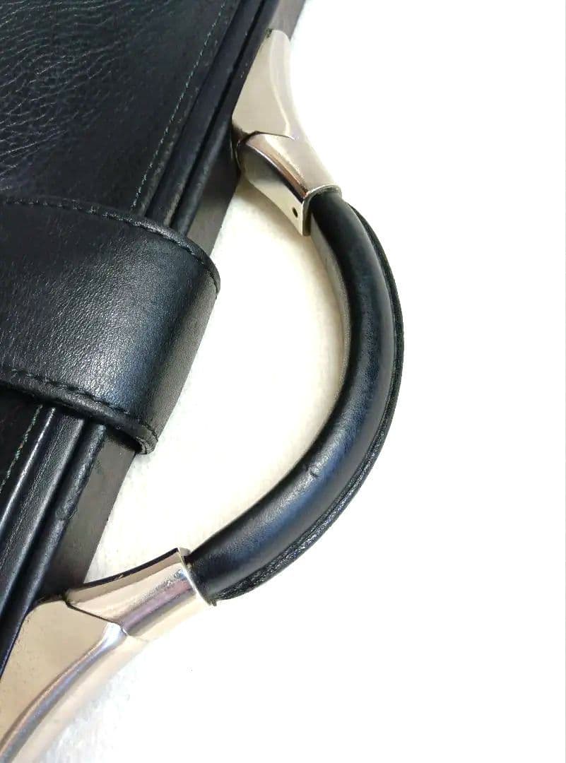 【希少】POTER ダレスバッグ　ヴィンテージ　シボレザー　ブラック