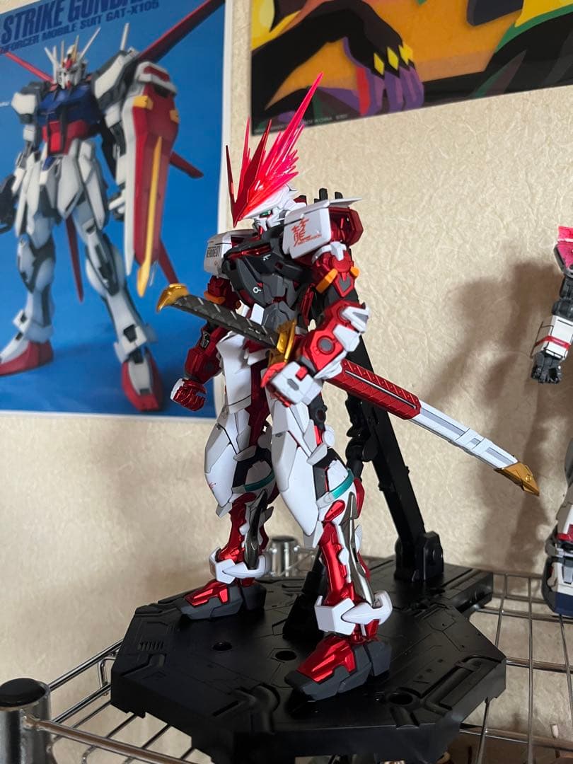 MG アストレイ レッドドラゴン 全塗装完成品 MGガンダムアストレイレッドドラゴン 全塗装 購入 MGガンダム