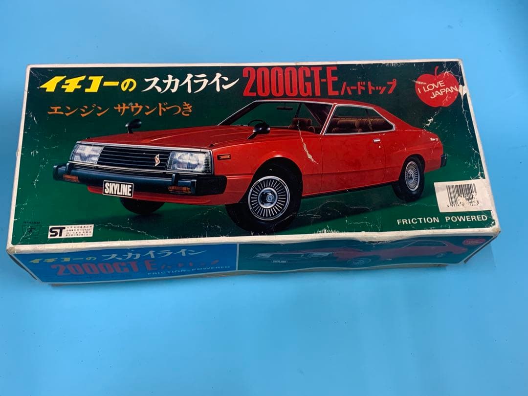スカイライン 2000GT-E 赤 フリクション式