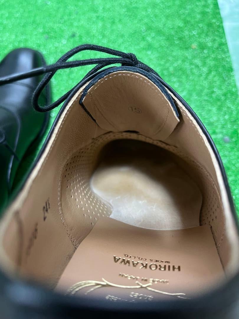 着用1回　スコッチグレイン アリュール1916 24.5cm ブラック