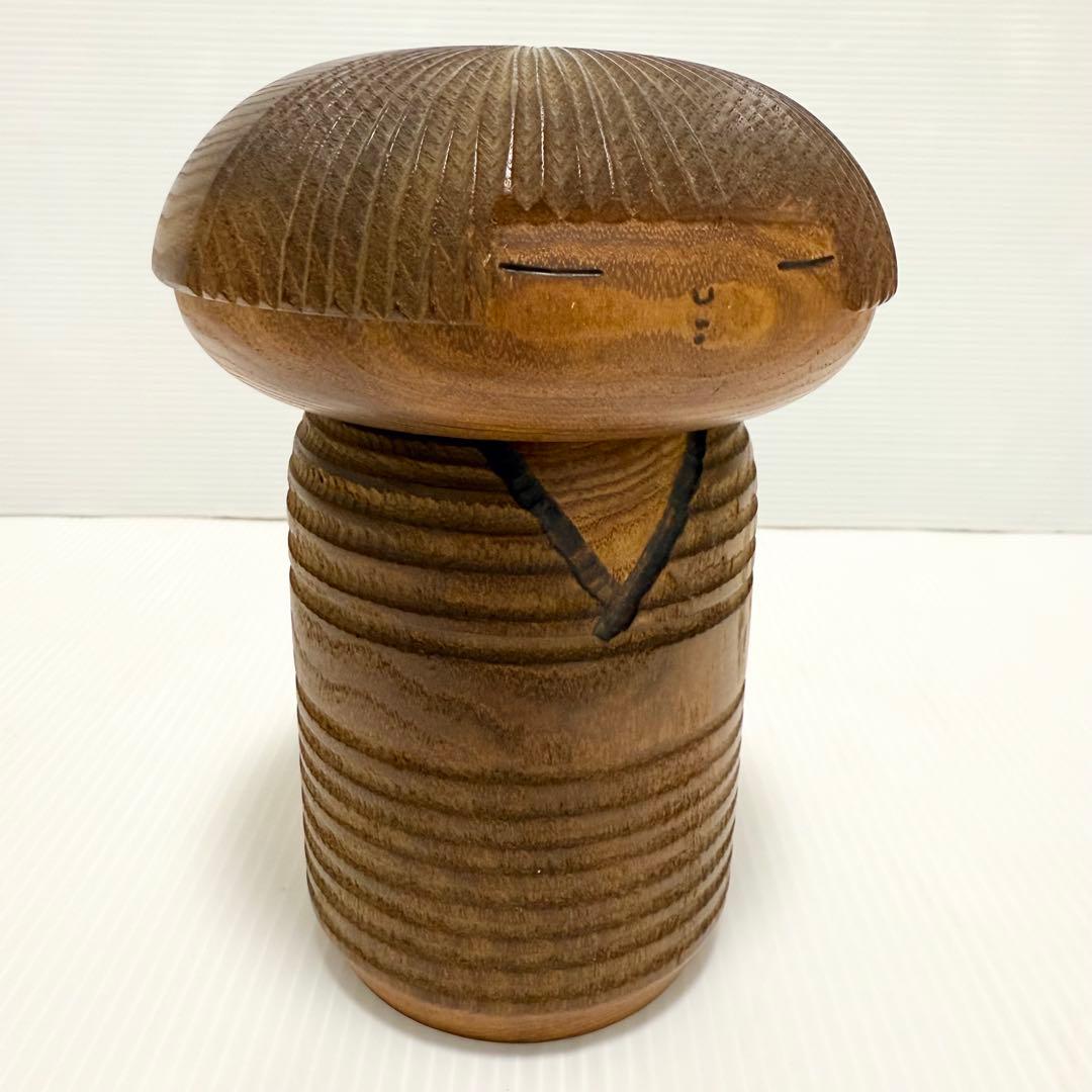 創作こけし 村上けん一 里の娘 童女 こけし レトロ 伝統工芸 kokeshi 創作こけし 村上けん一作 里の娘 童女 kokeshi doll 現代こけし 創作