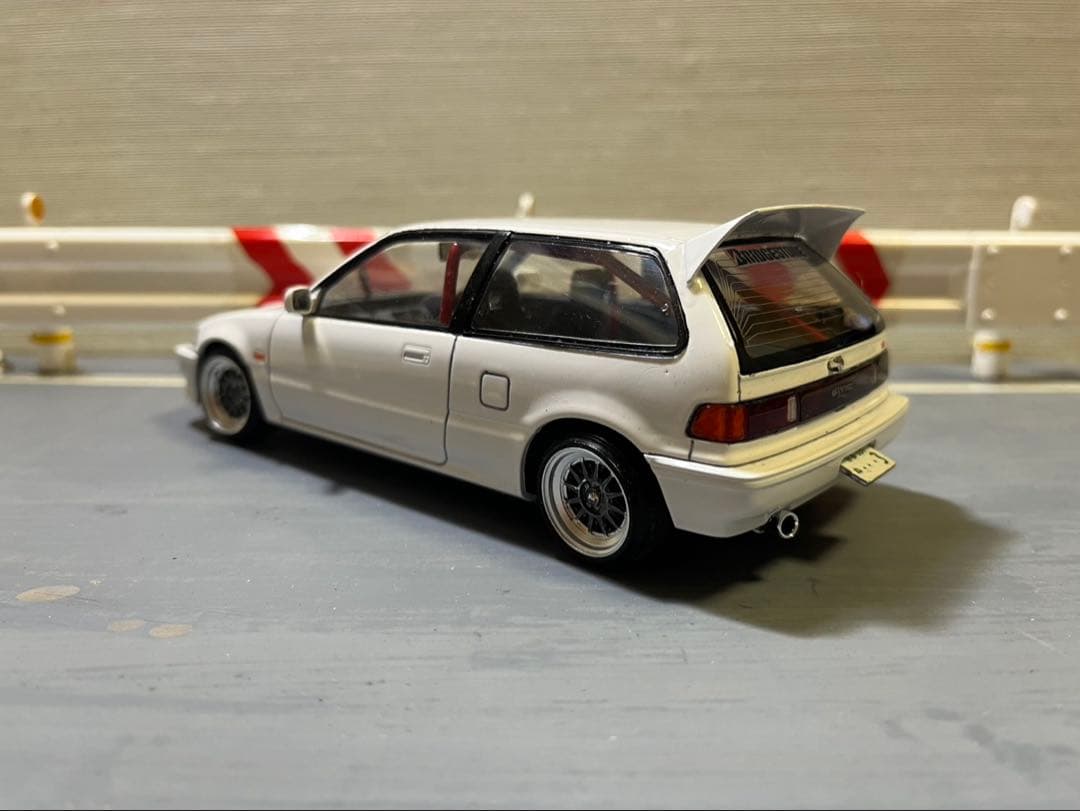 シビック　プラモデル　完成品