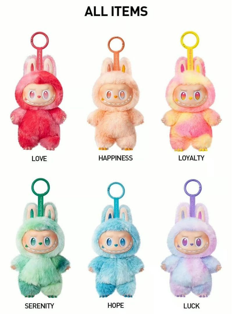 THE MONSTERS Big into Energy ぬいぐるみ 6セット