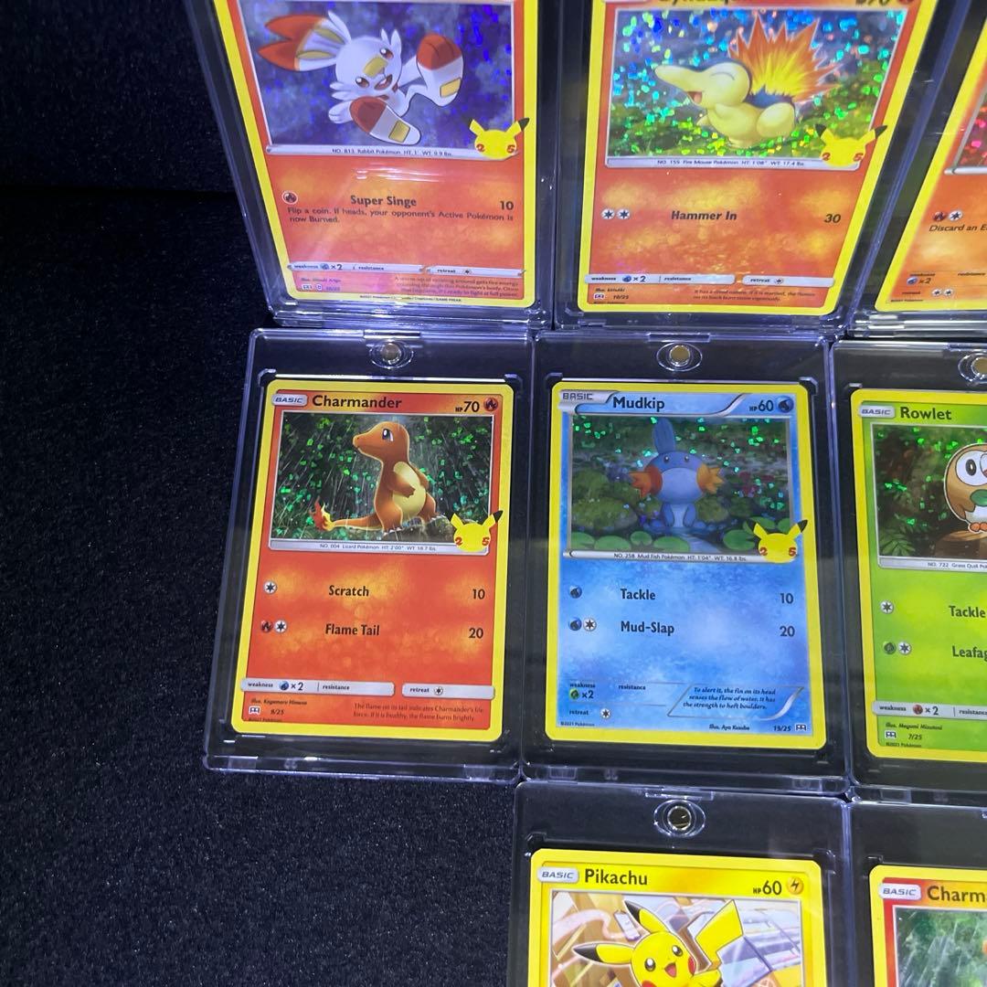 【英語版】 ポケモンカード 25周年記念 アメリカマクドナルド限定　13枚