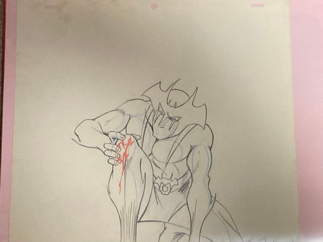 ○デビルマン○ #1 動画 小松原一男 作画 (セル画)