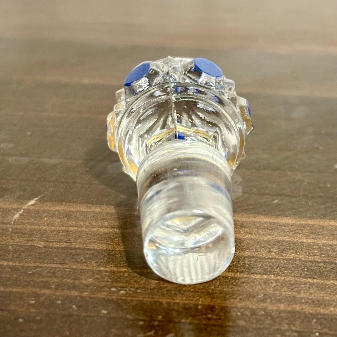 オールドバカラ ディアマンピエーリーコバルトブルー香水瓶OLD BACCARAT