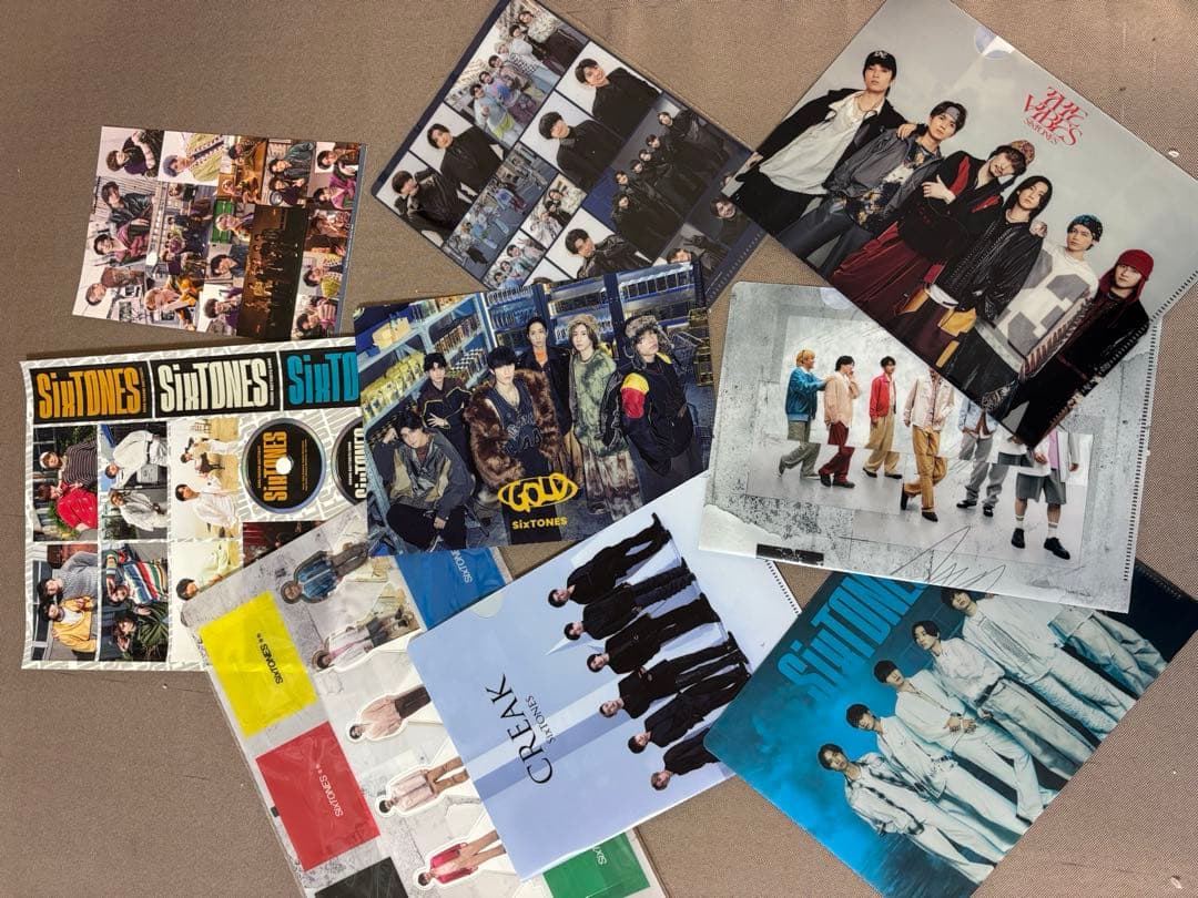 ストーンズ SixTONES グッズセット うちわ 写真 アクスタ ペンラなど