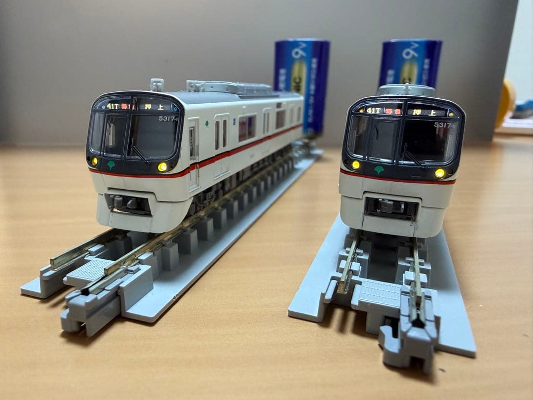 雫　都営5300形　5317編成8両と京成3100形 8両 2編成セット