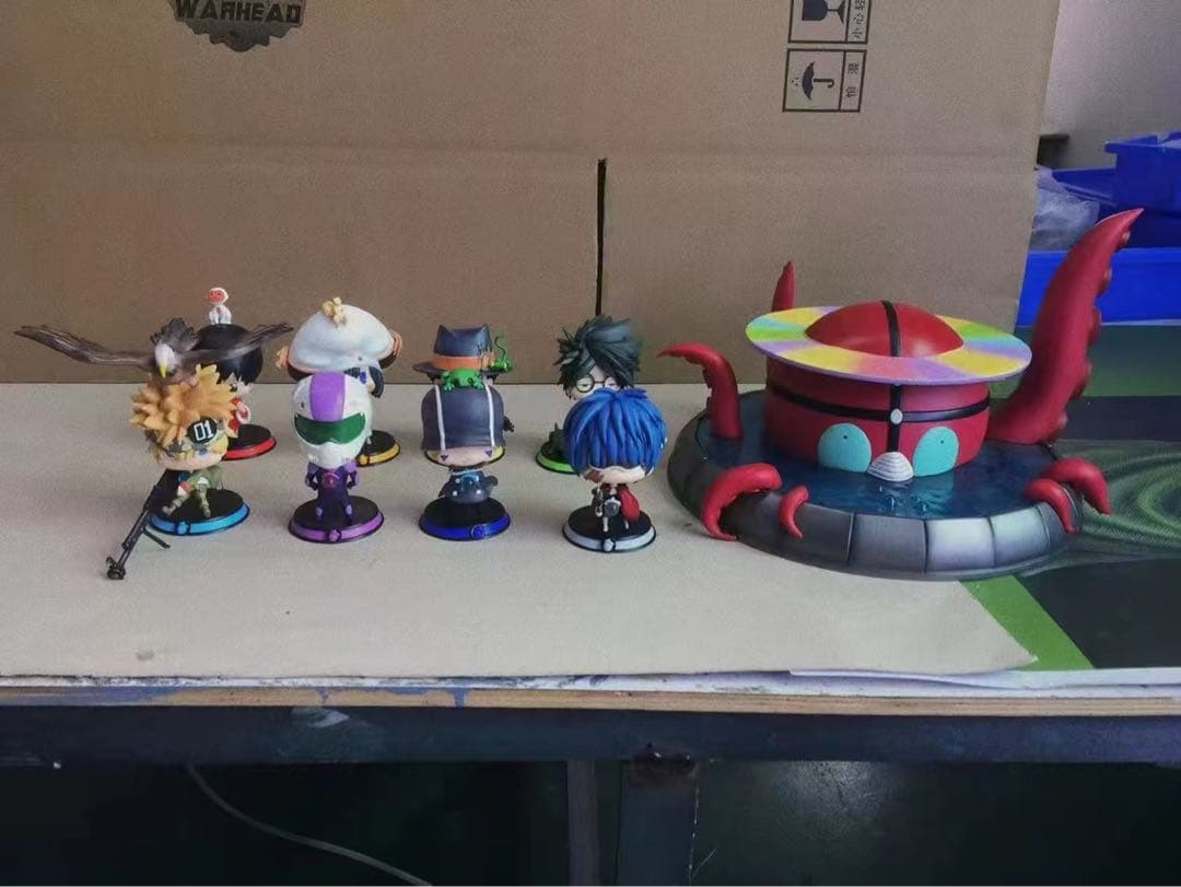 家庭教師ヒットマンREBORN! ガレージキット ガレキ スタチュー②