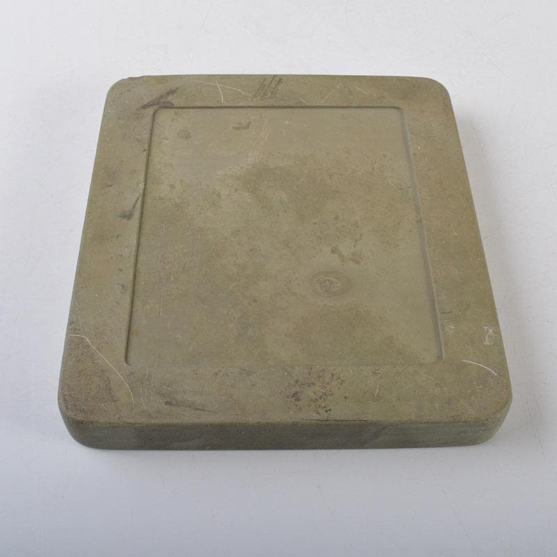 中国 書道具 滑原端渓石 玉泉作 梅木に鳥刻 緑端渓硯 C R6094 - メルカリ