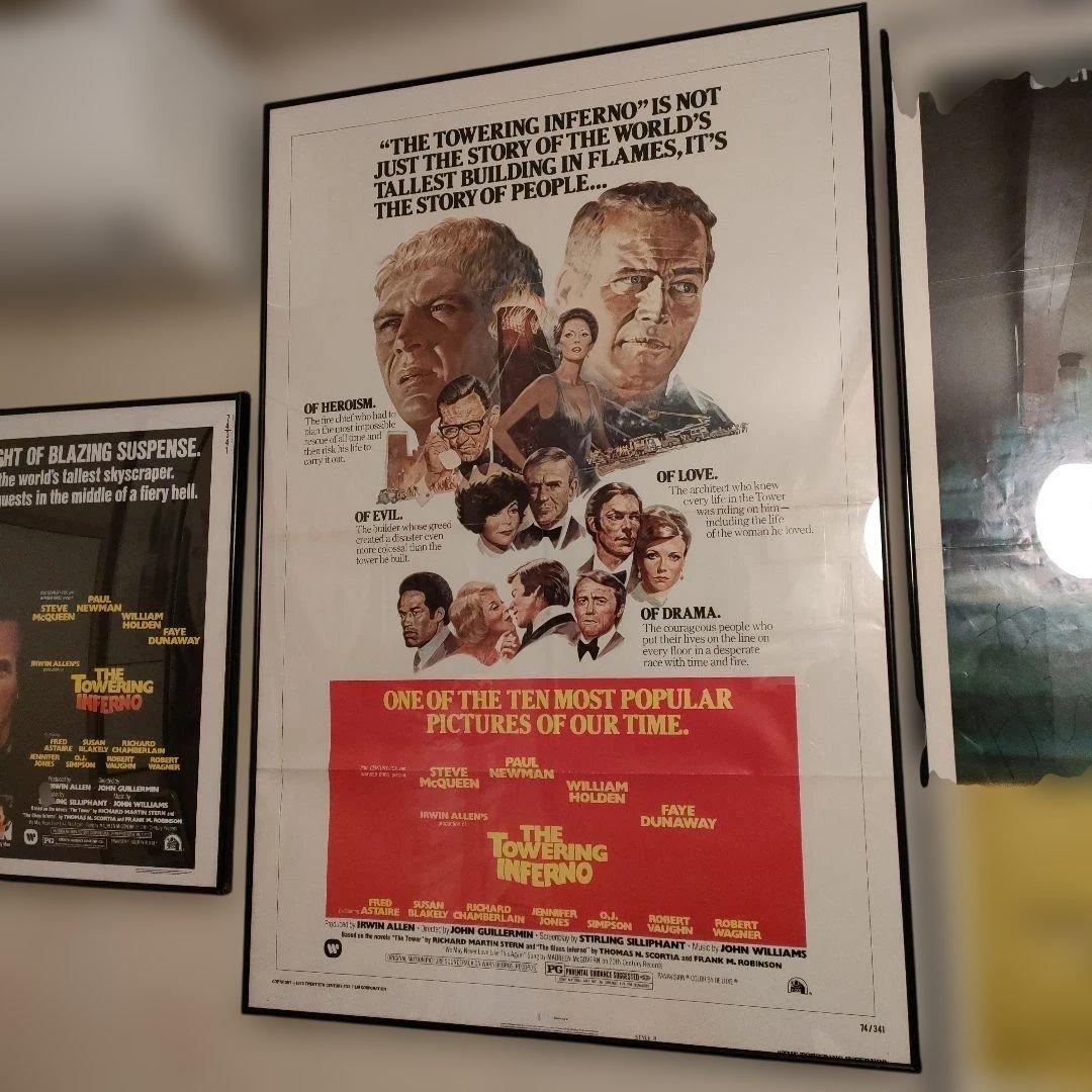 タワーリング・インフェルノ　　 US初版ワンシートポスター　 スタイルB