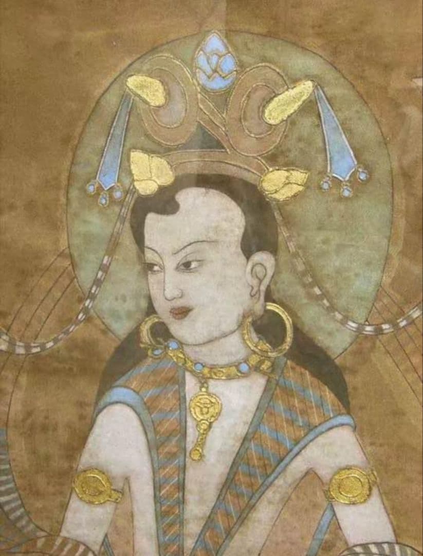 希少】時代物 唐卡 唐物 仏様