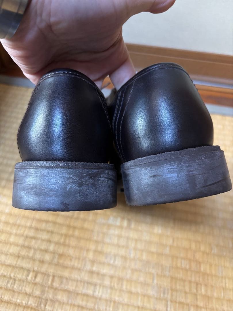 極美品　フランス製　クレマン　チロリアンシューズ　41 ダークブラウン