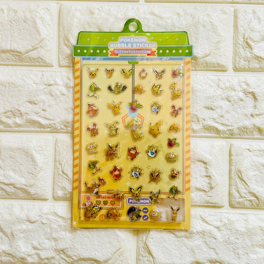 韓国限定 ポケモン ボンボンドロップ シール セット 正規品 8枚