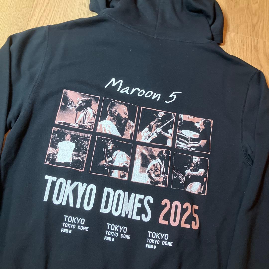 【未使用品】マルーン5 2025年 来日 ポップアップストア限定 フーディー M