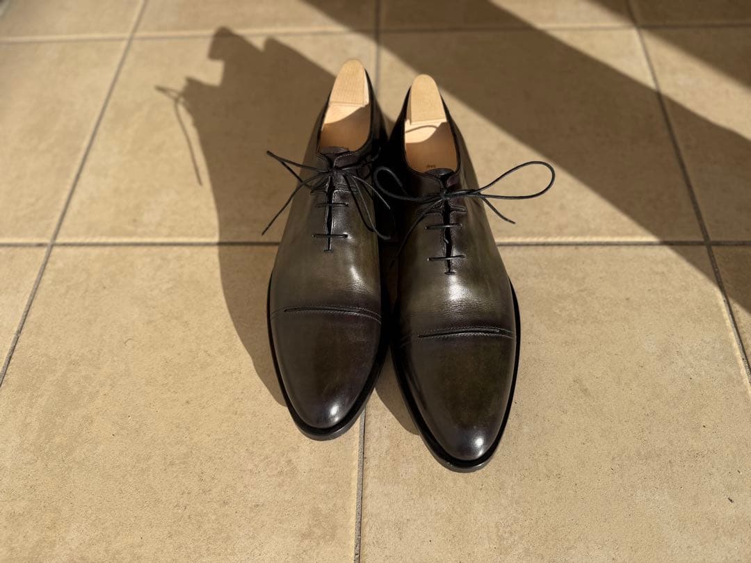 Berluti アレッサンドロ・ガレ・スクリット・オックスフォードシューズ