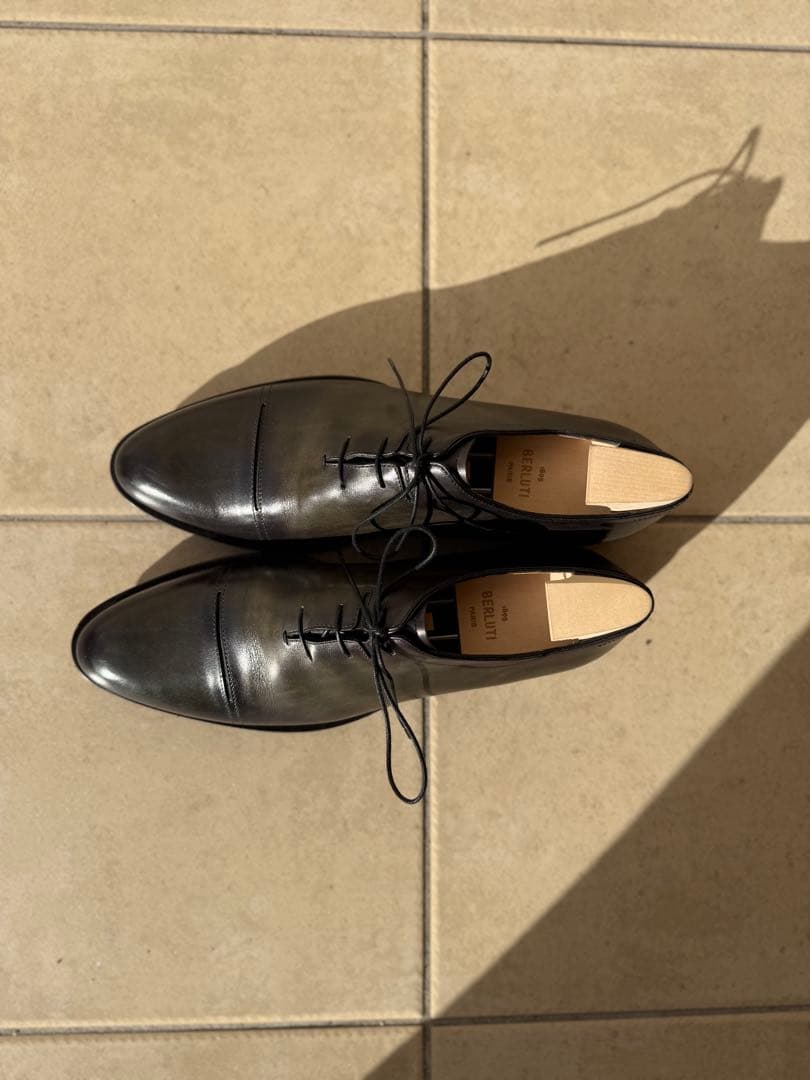 Berluti アレッサンドロ・ガレ・スクリット・オックスフォードシューズ