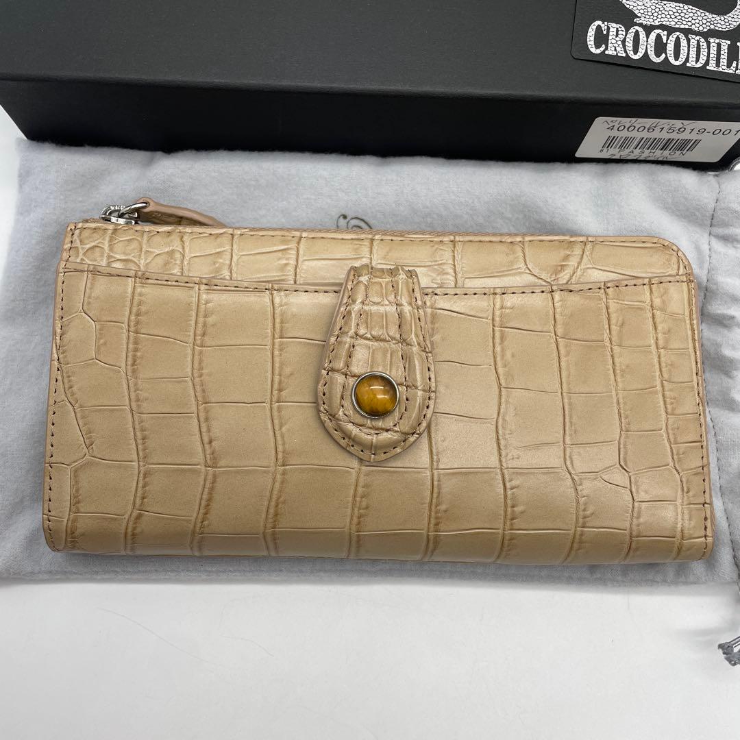☆新品未使用☆Pelley Lusso☆ペレリールッソ☆長財布☆クロコダイル