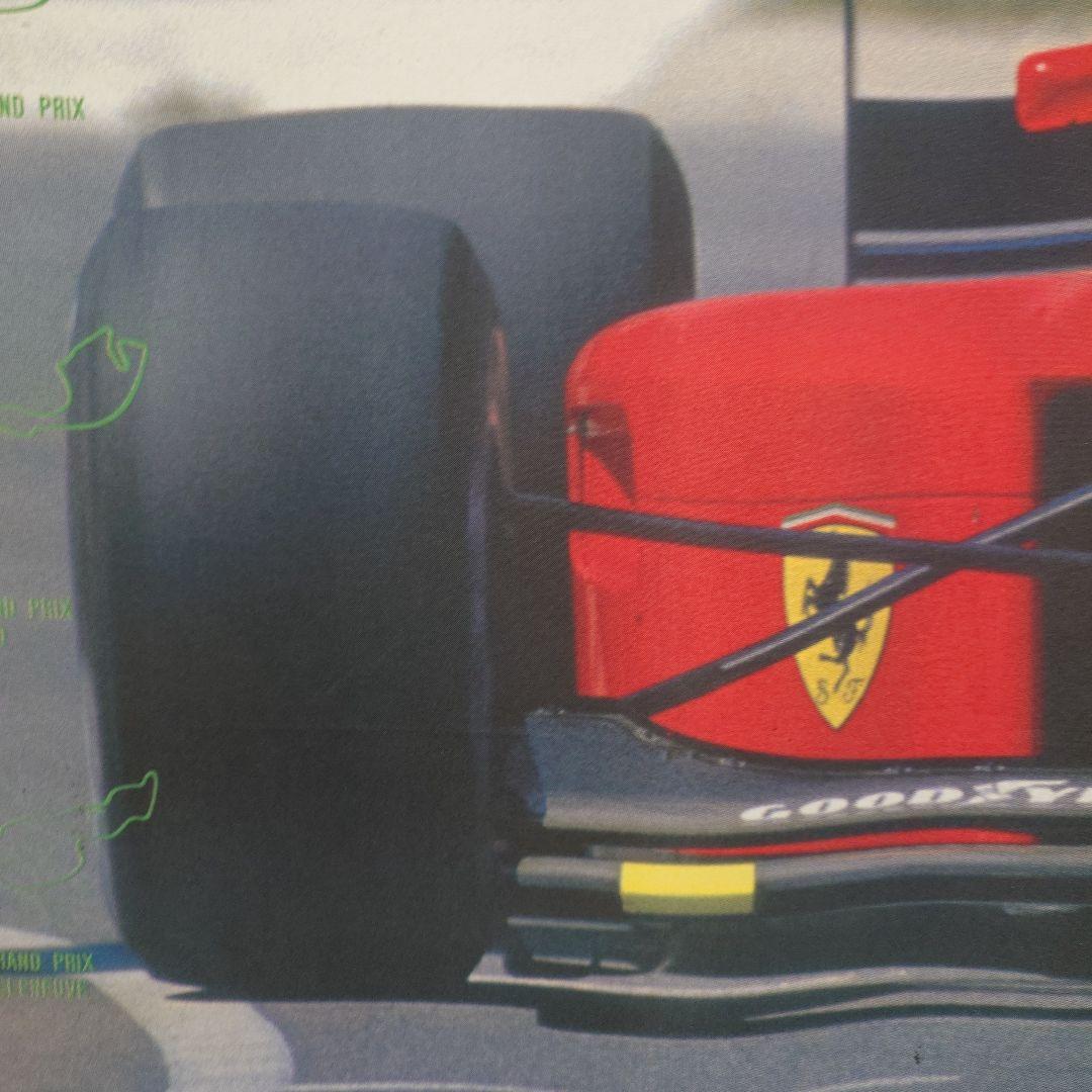 F1 タペストリー Ferrari フェラーリ アランプロスト 1990 レトロ