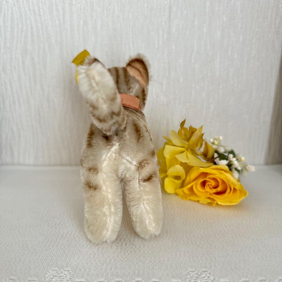 アンティーク シュタイフ ネコ Tapsy ビンテージ