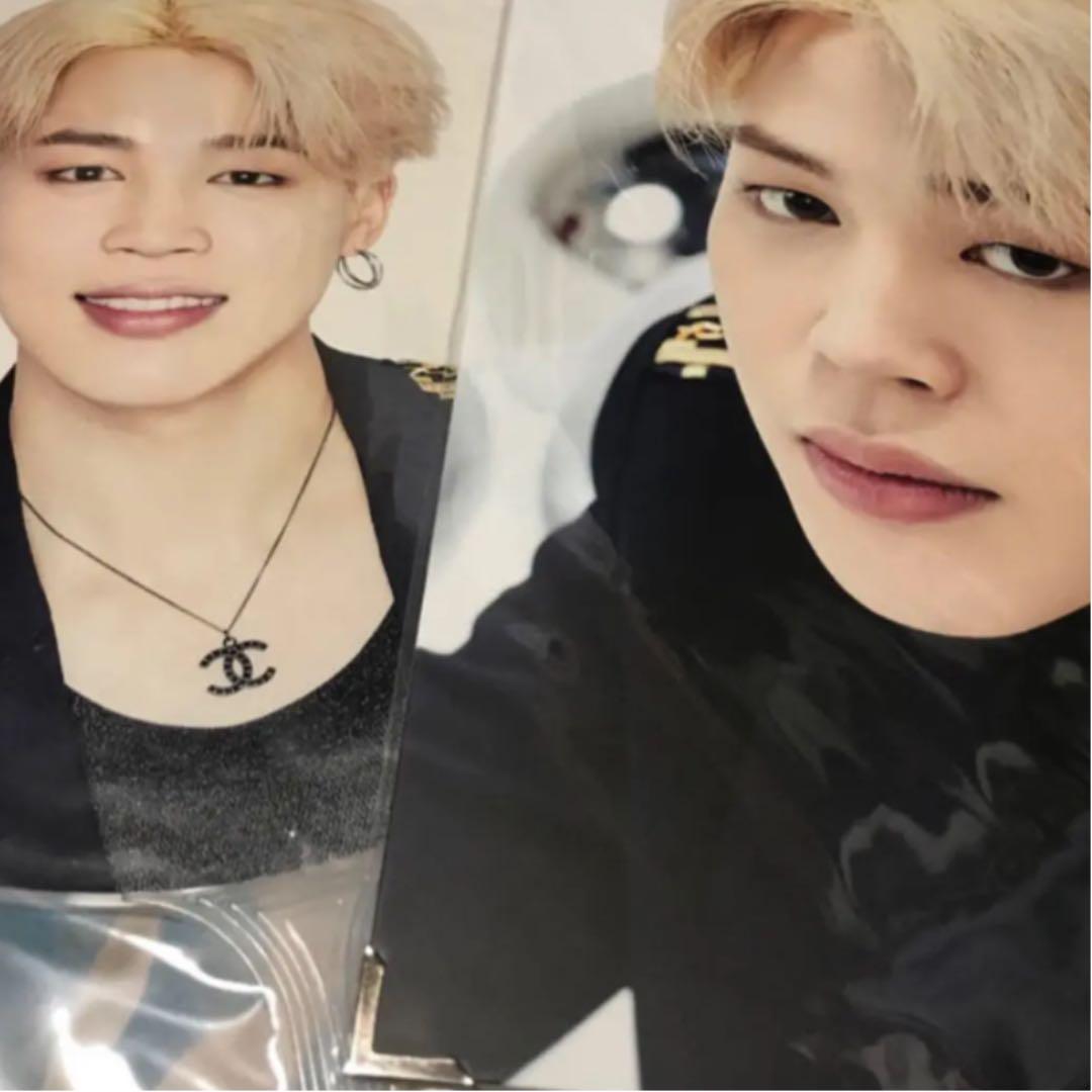 BTS ジミン うちわ プレミアムフォト BTS JIMIN ジミン うちわ