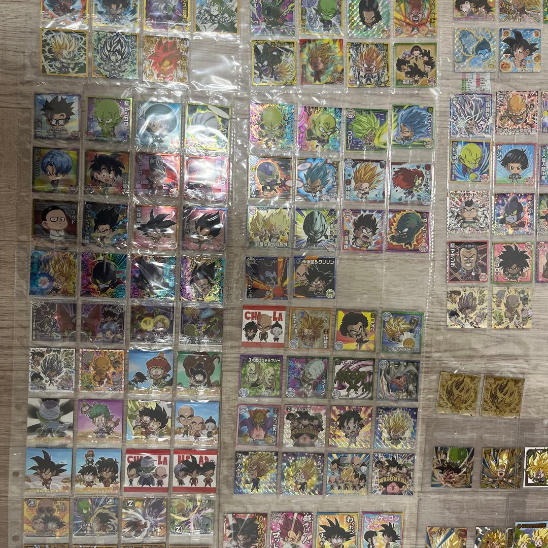 【引退品】ドラゴンボール 超戦士シールウエハース超　超1〜12 W18