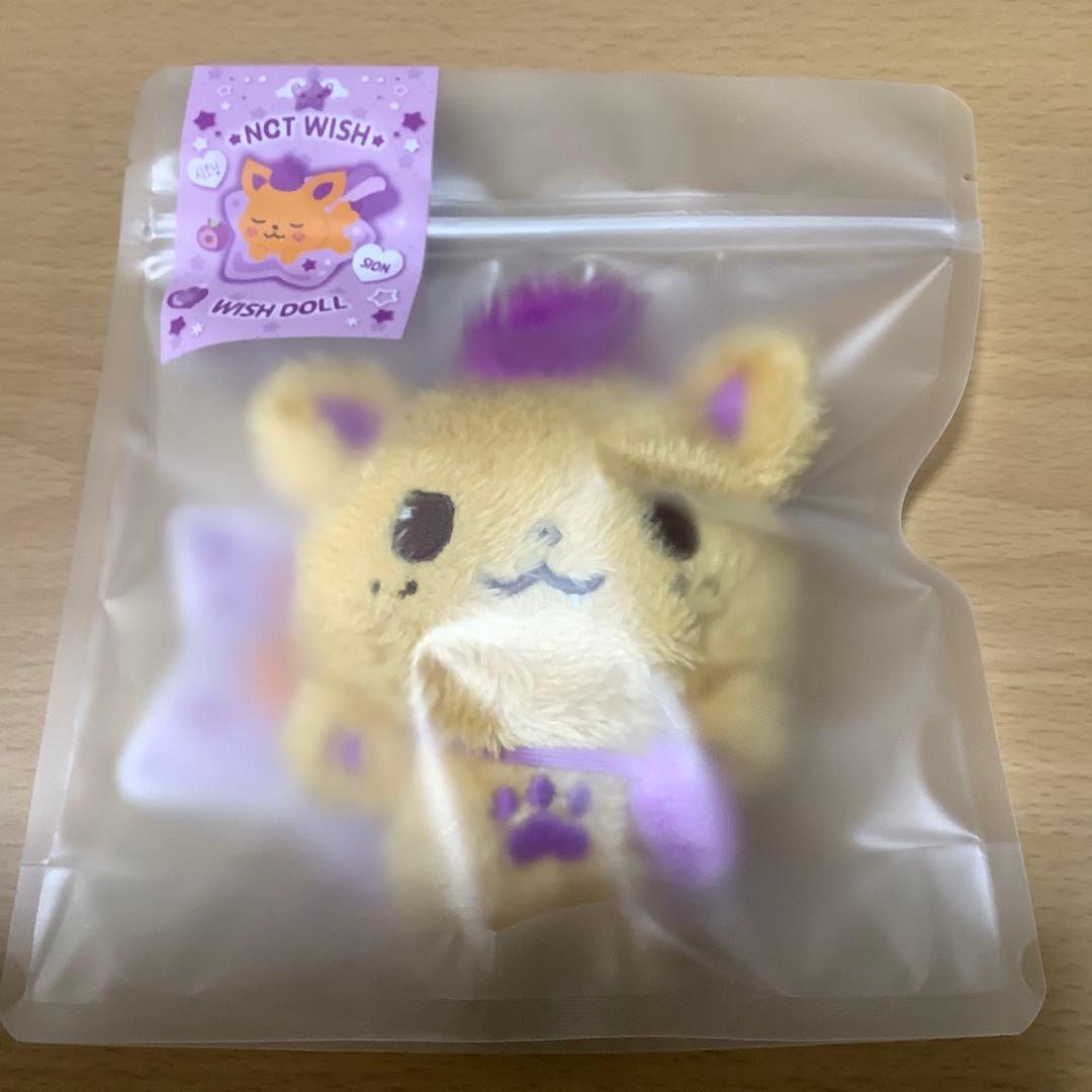 NCT WISH WISHDOLL シオン シオニン sion ぬいぐるみ 新品 - メルカリ
