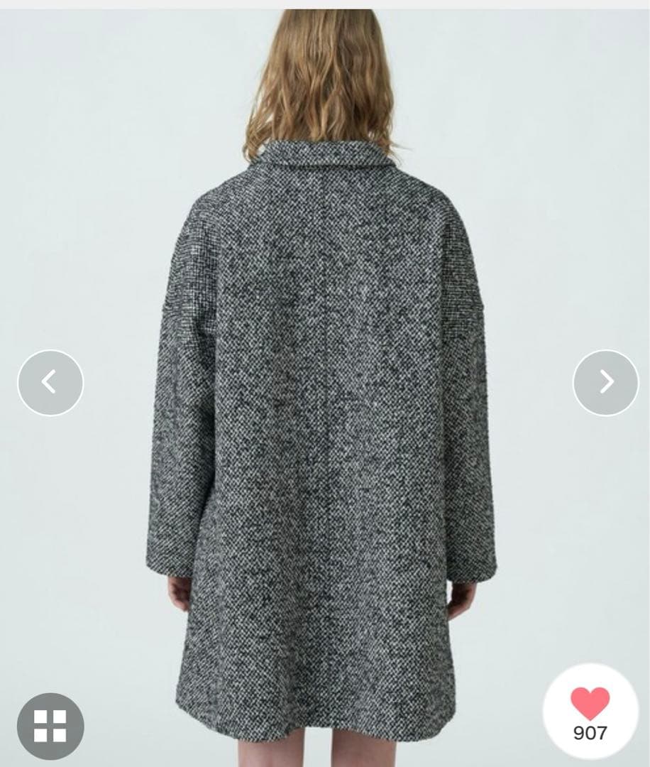 トゥモローランド マカフィー ブロークンツイード オーバーサイズド