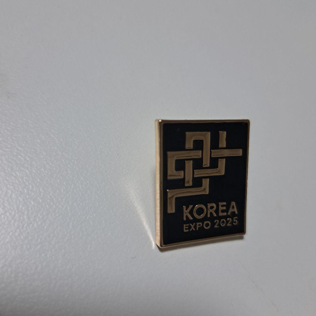 万博KOREA EXPO 2025 公式ピンバッジ 2個セット