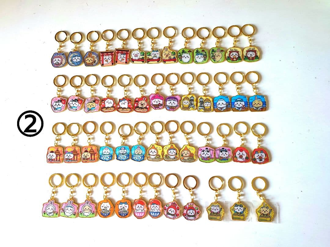ちいかわご当地キーホルダー　まとめ売り　合計183個