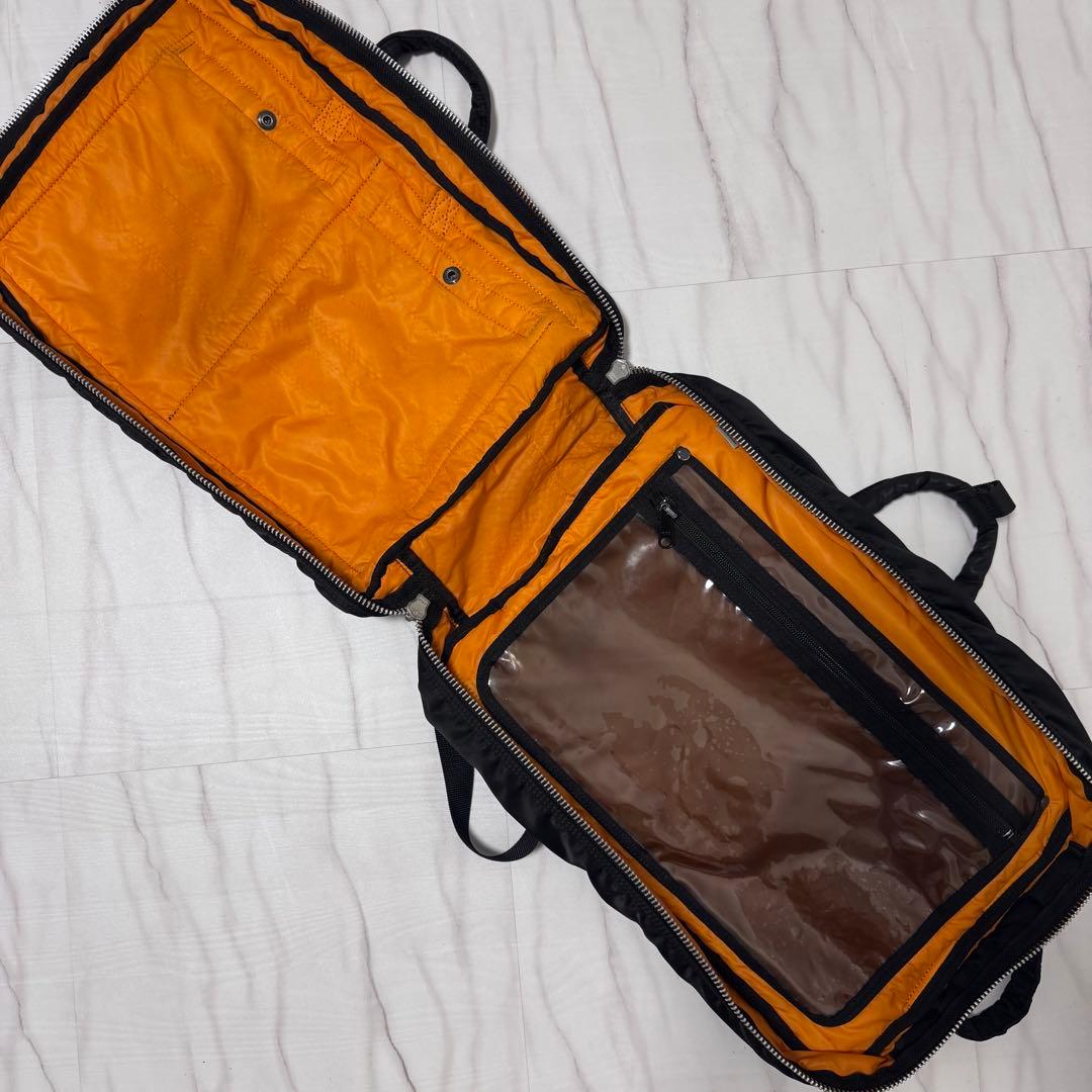 大容量✨PORTER TANKER 3way ビジネスバッグ リュック ブラック