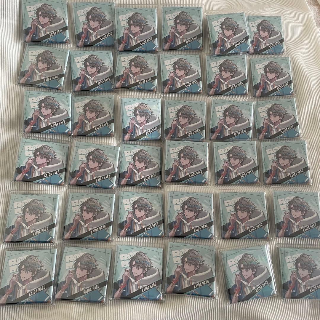 甲斐田晴 スクエア缶バッジ まとめ売り - メルカリ