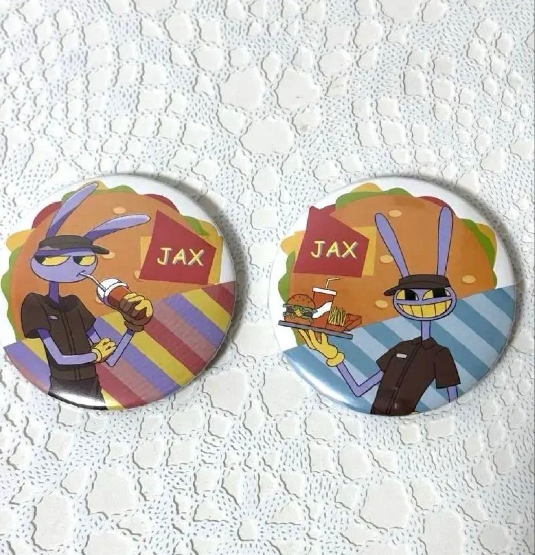 アメイジングデジタルサーカス カフェ限定 ジャックス 缶バッジ TADC