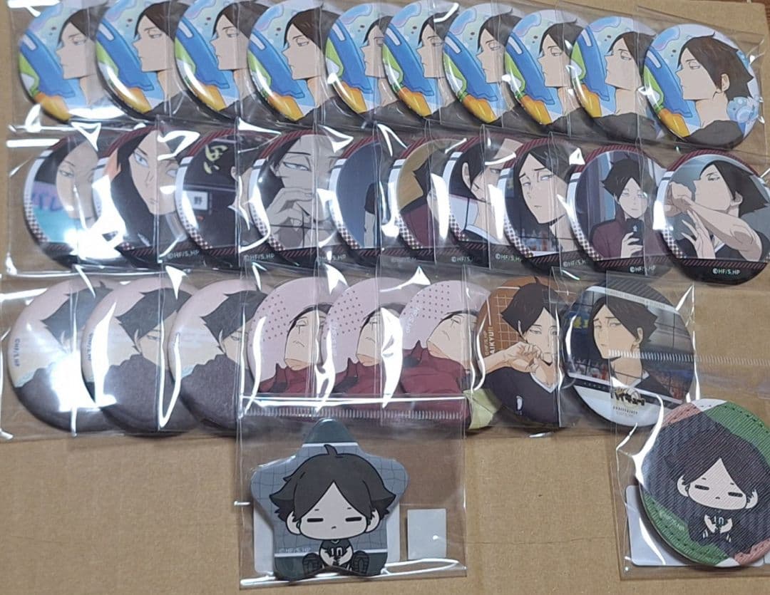 ハイキュー!! 角名倫太郎 缶バッジ セット